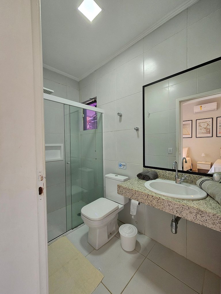 bwelcome - casa ampla e contemporânea 500m praia