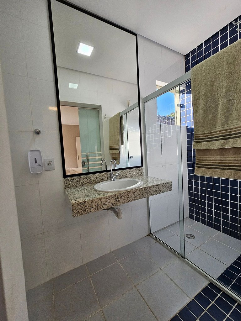 bwelcome - casa ampla e contemporânea 500m praia