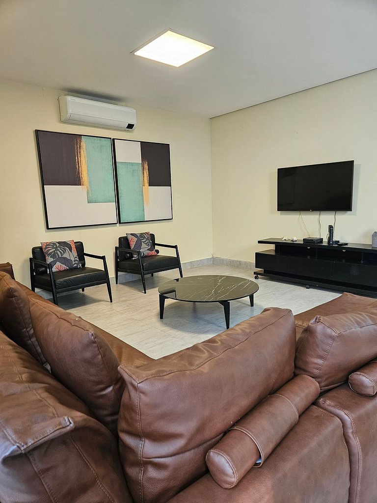 bwelcome - casa ampla e contemporânea 500m praia