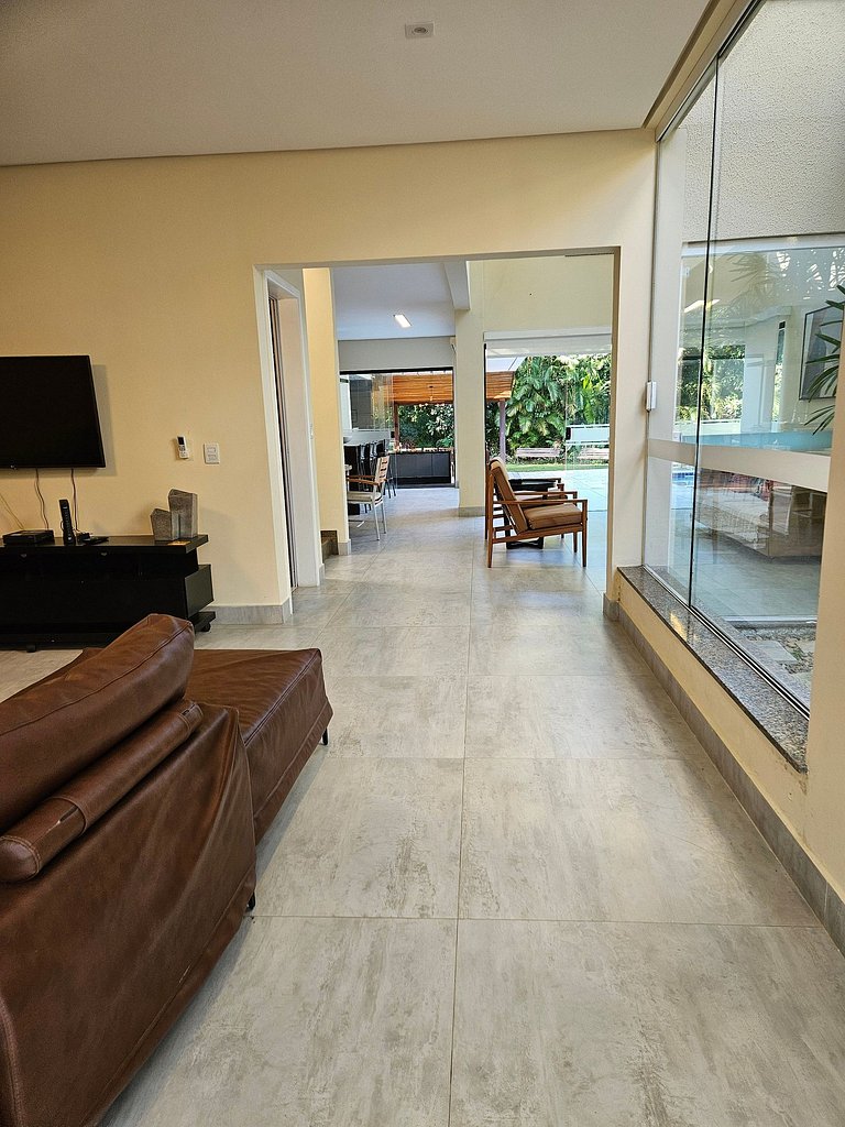 bwelcome - casa ampla e contemporânea 500m praia