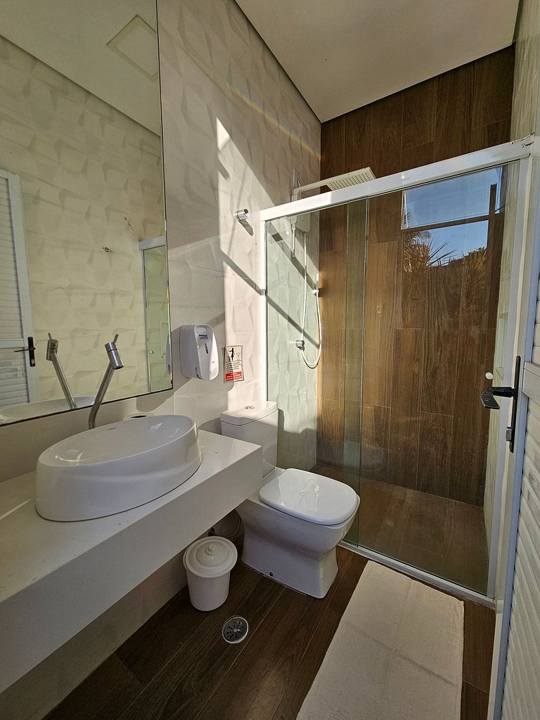 bwelcome - casa ampla e contemporânea 500m praia
