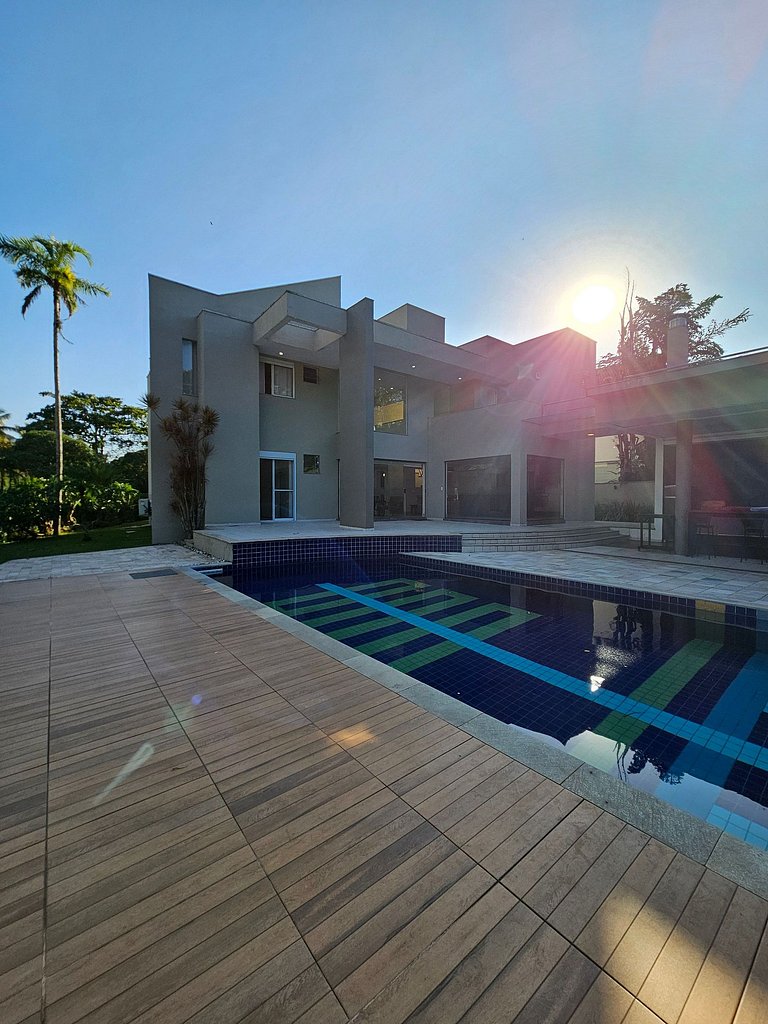 bwelcome - casa ampla e contemporânea 500m praia