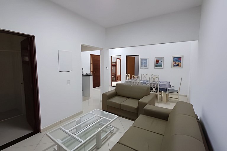 bwelcome - rancho pé na areia com ar condicionado