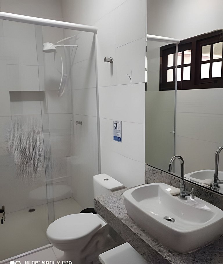 bwelcome - rancho pé na areia com ar condicionado